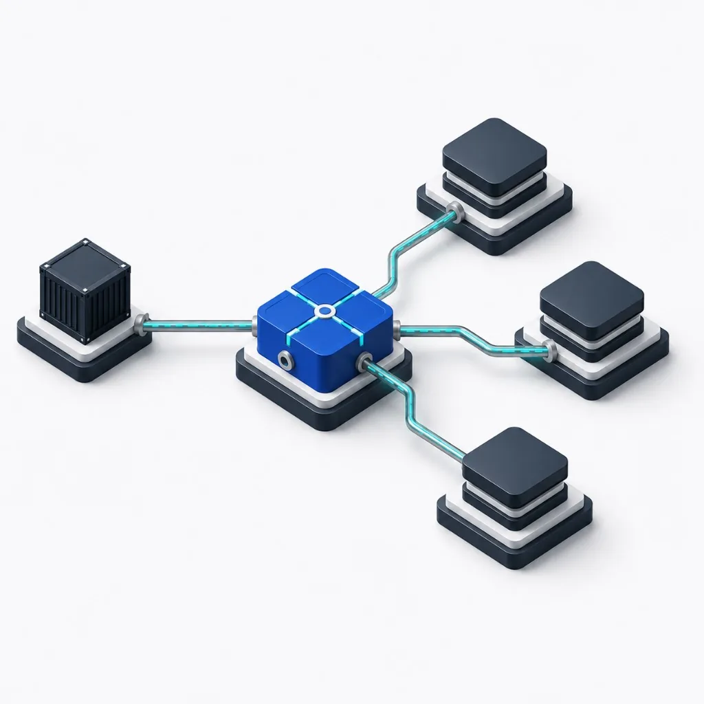 Nœud de routage orientant des flux vers plusieurs files