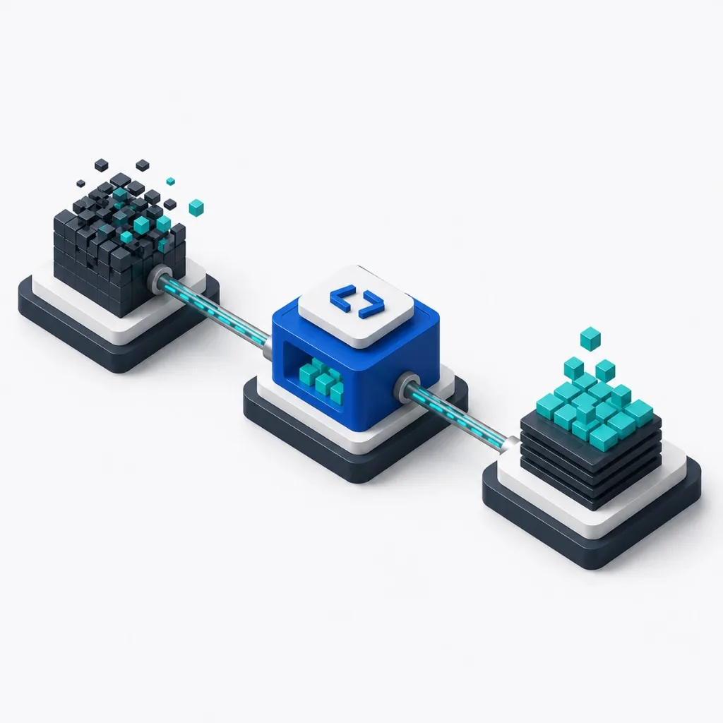 Module de transformation entre entrée brute et sortie structurée